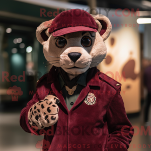 Mascot character of a...