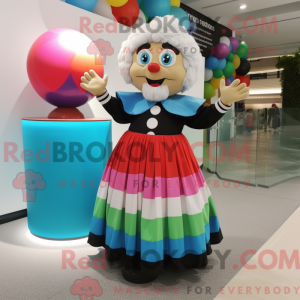 Mascottekarakter van een...