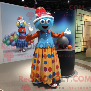 Personnage mascotte d un...