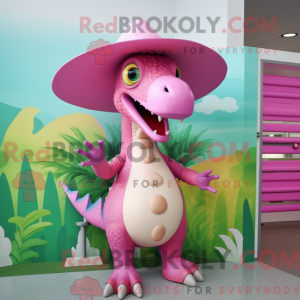 Mascot karakter van een...