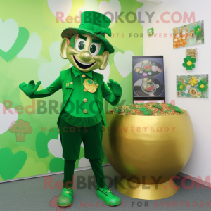 Mascota de una olla de oro...