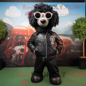 Mascot character of a Black...