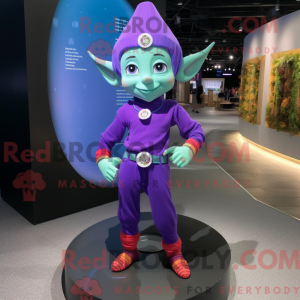 Maskot karaktär av en lilla...