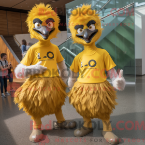 Mascottekarakter van een...