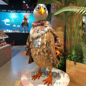Mascot karakter van een...