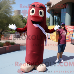Personaje mascota de un Hot...
