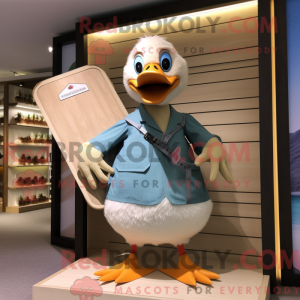 Mascottefiguur van een...