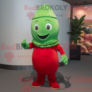 Mascot character of a Red...