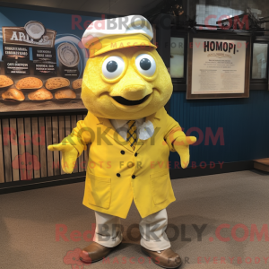 Mascottekarakter van een...