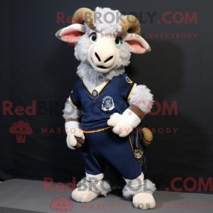 Mascot character of a Navy...