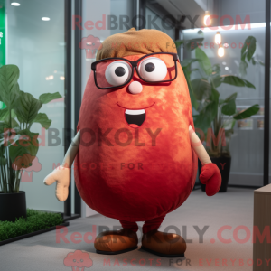 Mascot character of a Red...