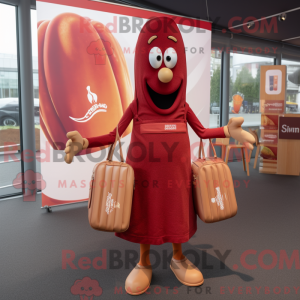Mascot karakter van een...