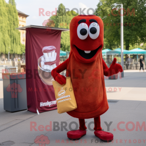 Mascot karakter van een...