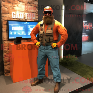 Personaje mascota de Rust...