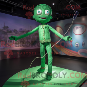 Mascottekarakter van een...