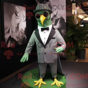 Mascot character of a Green...