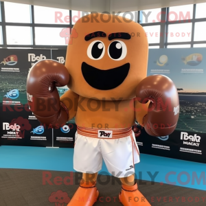 Mascot karakter van een...