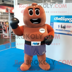 Mascot karakter van een...
