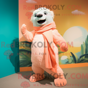Mascot karakter van een...