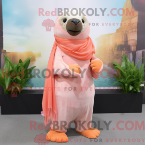 Mascot karakter van een...