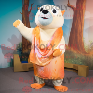 Mascot karakter van een...