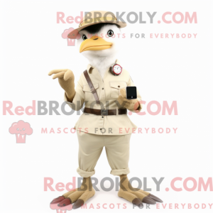 Maskot karakter av en...