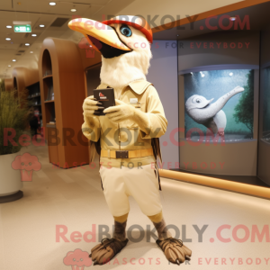 Maskot karakter av en...