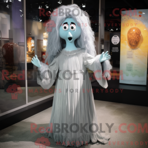 Mascot character of a Gray...