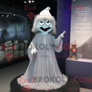 Mascot character of a Gray...