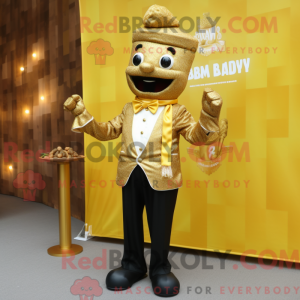 Personnage mascotte d un...