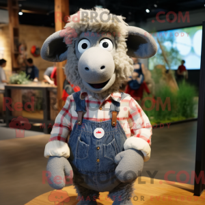 Mascot character of a Gray...