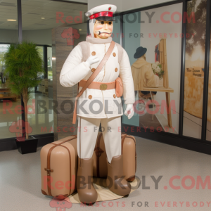Maskot-karakter av en Cream...