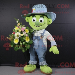 Personagem de máscara de um...