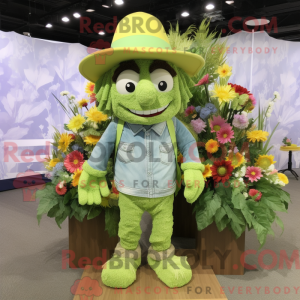 Mascot karakter van een...