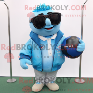 Mascot character of a Sky...