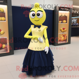 Mascottefiguur van een...