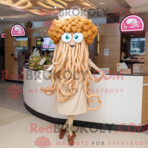Máscara de lula bege frita...