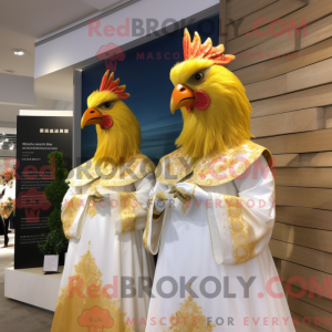 Maskotkarakter av en...