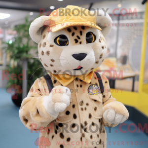 Mascottekarakter van een...