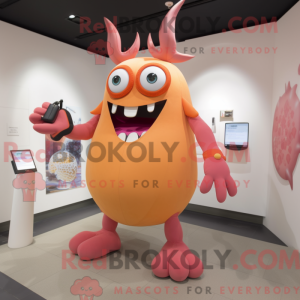Mascot karakter van een...