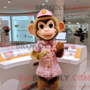 Mascot character of a Peach...