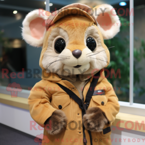 Maskottchen-Charakter eines...