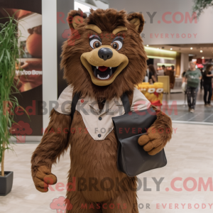 Personnage mascotte d un...