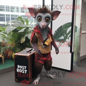 Mascot character of a Rust...