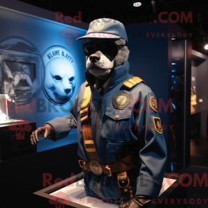 Postava maskota Navy Seal...