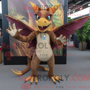 Personnage mascotte d un...