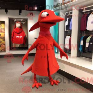 Mascot character of a Red...