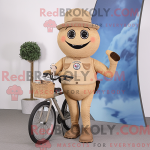 Mascottefiguur van een...