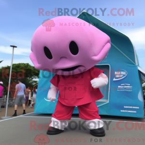 Mascot character of a...