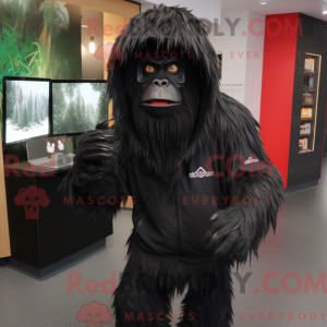 Mascot karakter van een...